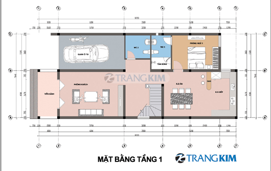 Đảm bảo an toàn cho người và xe khi thiết kế gara trong nhà ở 