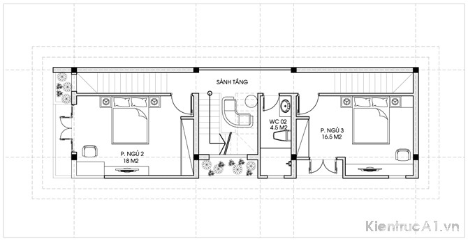 Tư vấn thiết kế nhà trên diện tích 60 m2