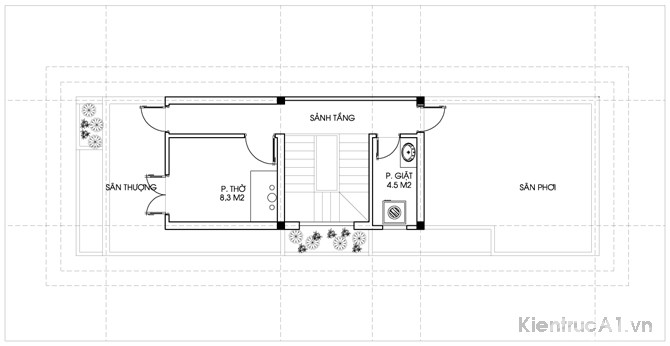 Tư vấn thiết kế nhà trên diện tích 60 m2