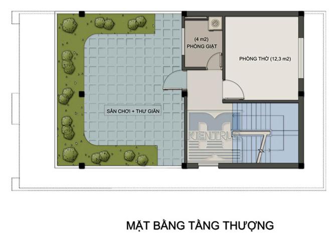 Thiết kế nhà 70m2