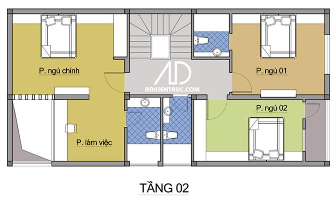 Thiết kế nhà hai mặt tiền