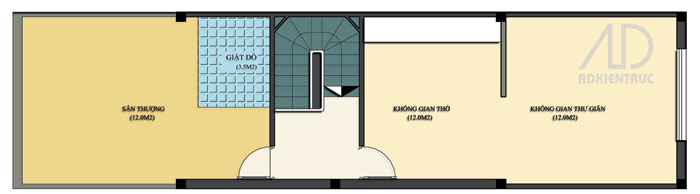 Thiết kế nhà 3 tầng tuổi ất mão