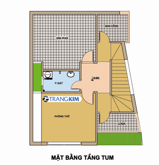 Tư vấn thiết kế kiến trúc nhà ở trên đất méo