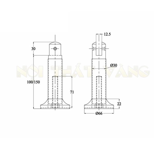 Chân 304V1 Cad