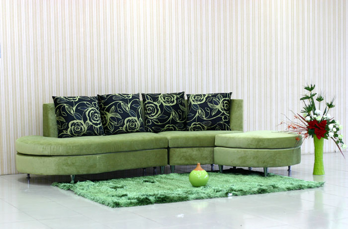 chọn sofa không có tay vịn tiết kiệm diện tích