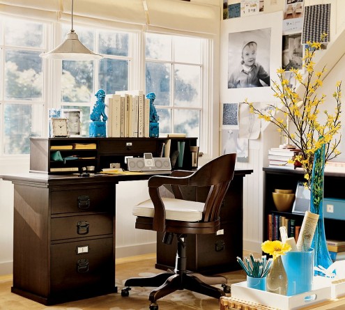 Classic Small Office Interior Design Simple View