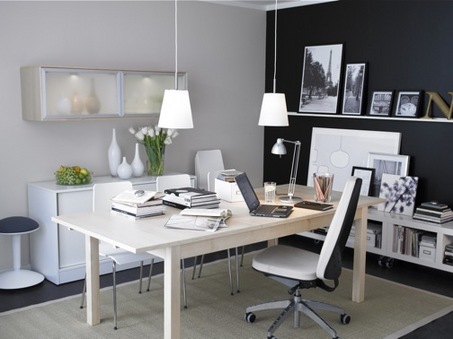 Glamor Small Office Interior Design View