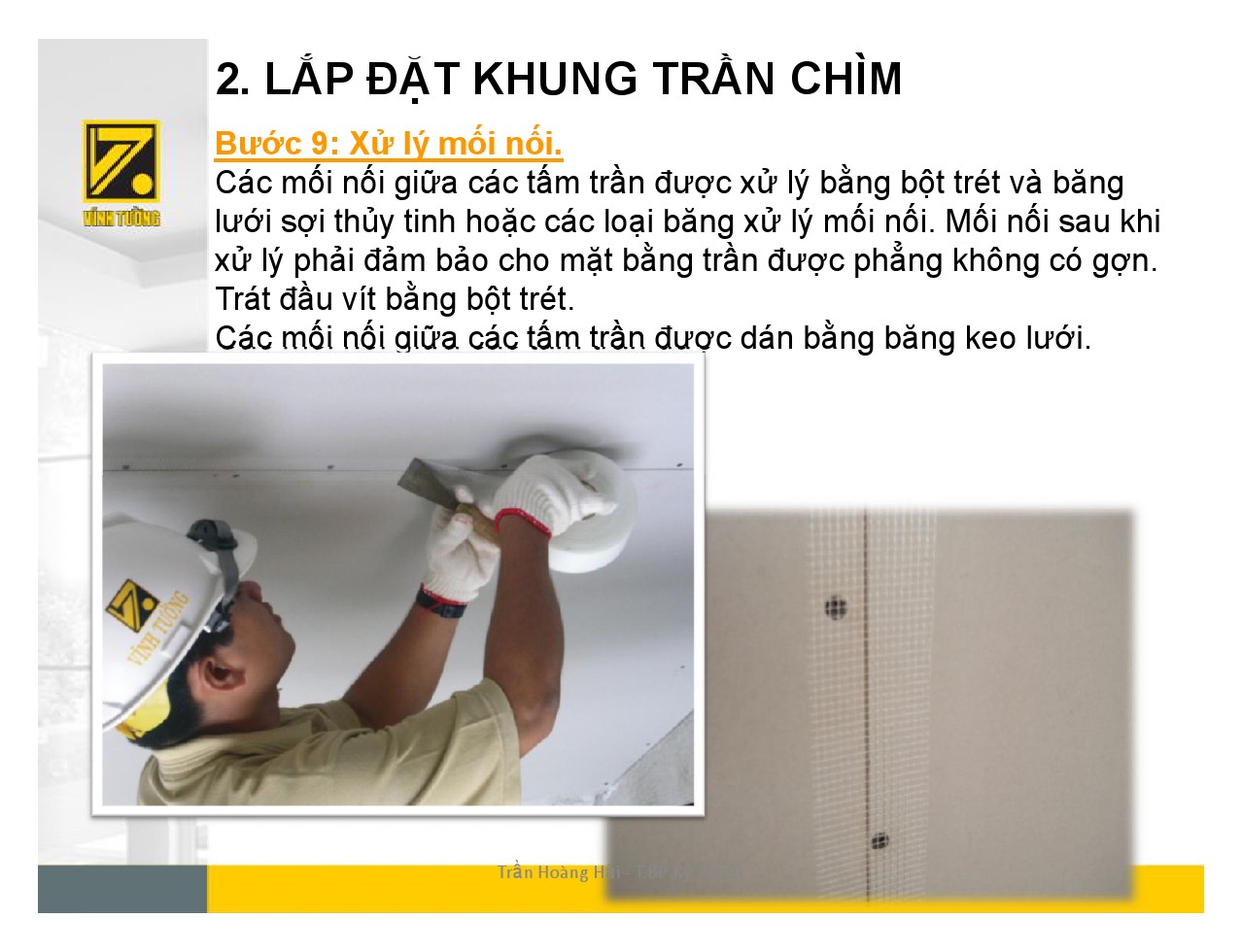 Hướng dẫn thi công trần chìm-12