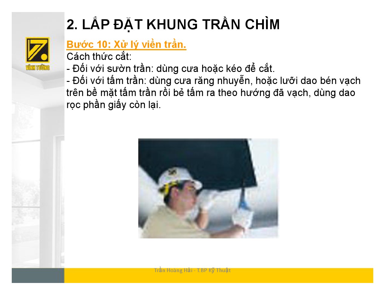 Hướng dẫn thi công trần chìm-14