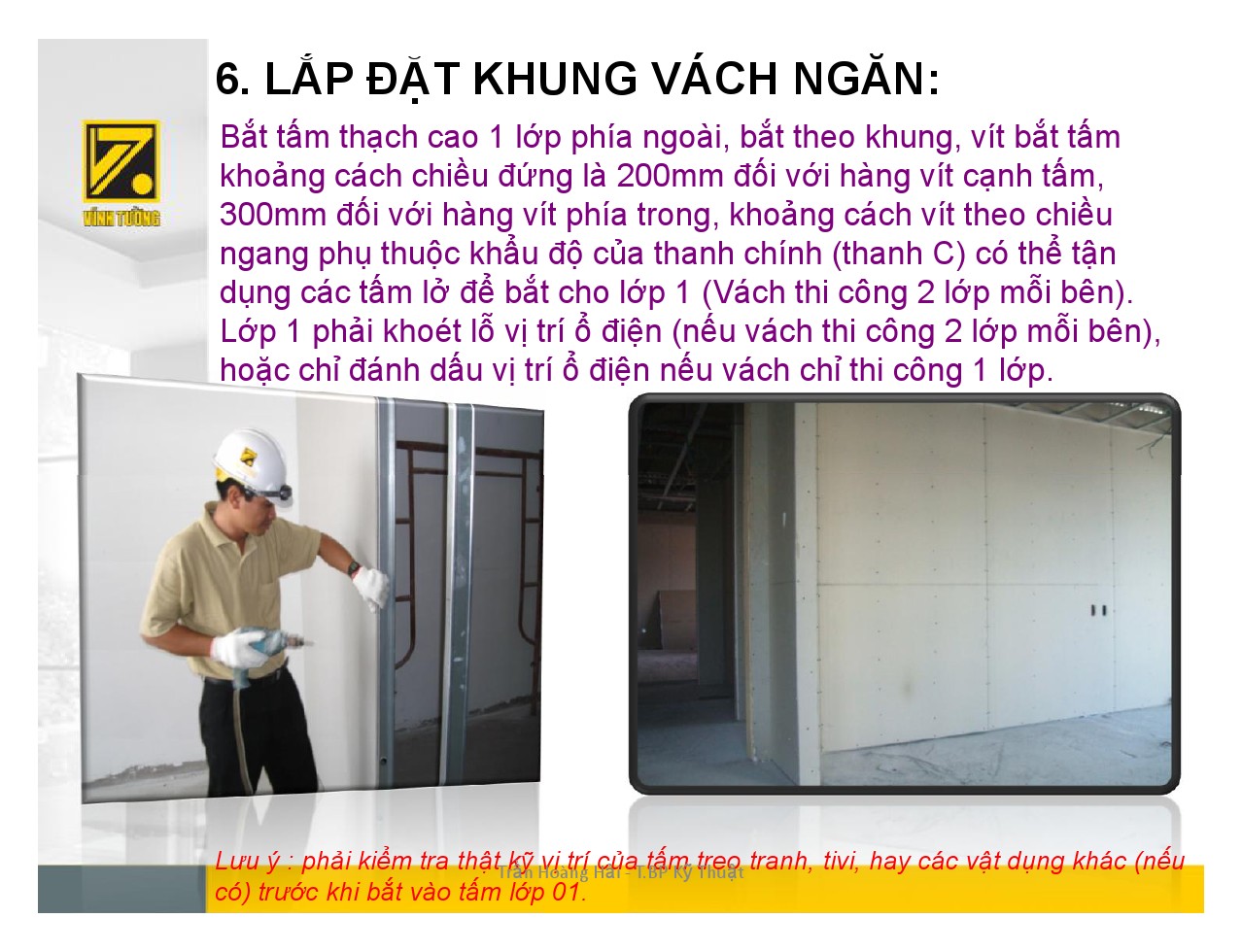 hướng dẫn thi công khung vách ngăn-12