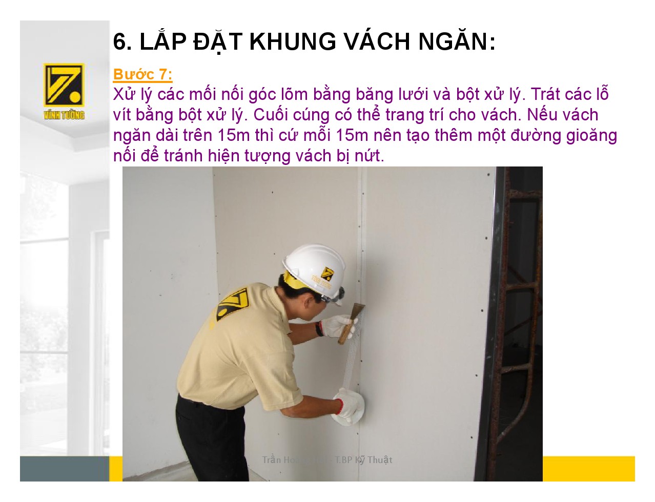 hướng dẫn thi công khung vách ngăn-16