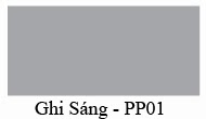 Mầu màu Ghi Sáng PP01 Nội thất 190