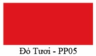 Mầu màu Đỏ tưoi PP05 Nội thất 190