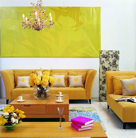 Bài trí sofa đón may mắn - 003