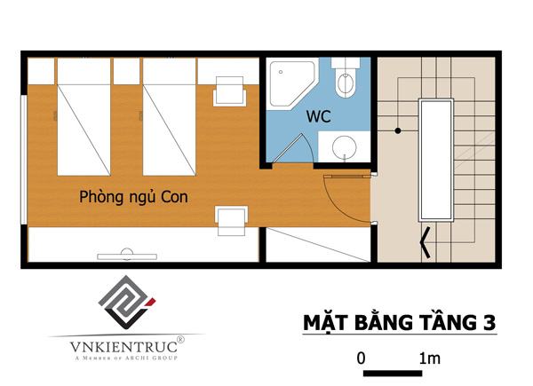 Thiết kế nhà ở trên mảnh đất nhỏ 