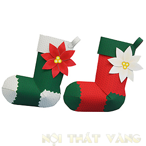 Trang trí nhà đón noel với màu sắc xanh đỏ-8