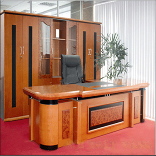 Bộ bàn tủ cao cấp veneer DT3200