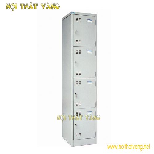 Tủ sắt sơn tĩnh điện màu ghi 4 khoang - TU984LT